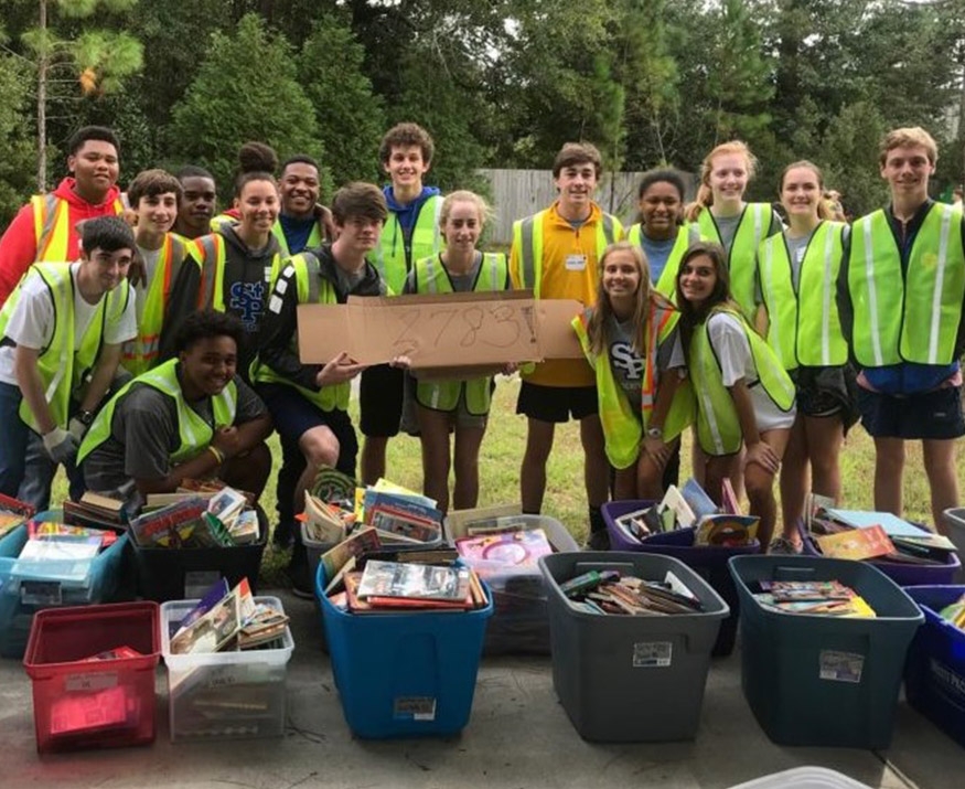 Group of volunteers